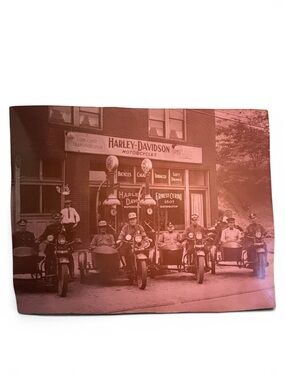 Vintage 1920s Harley-Davidson Dealership   photo